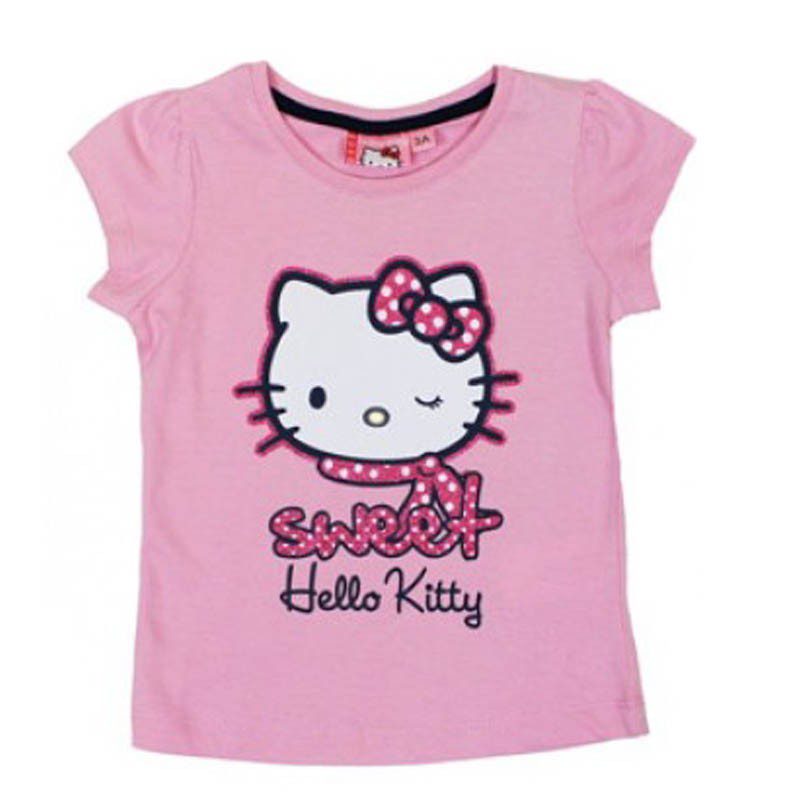 Tricou Hello Kitty roz