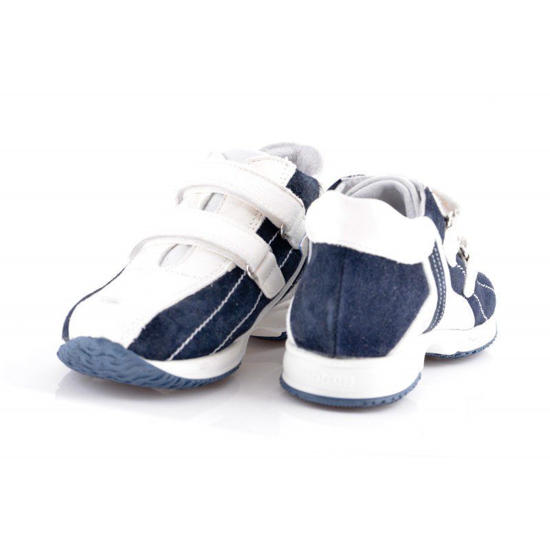 Pantofi Sport Copii piele blu alb