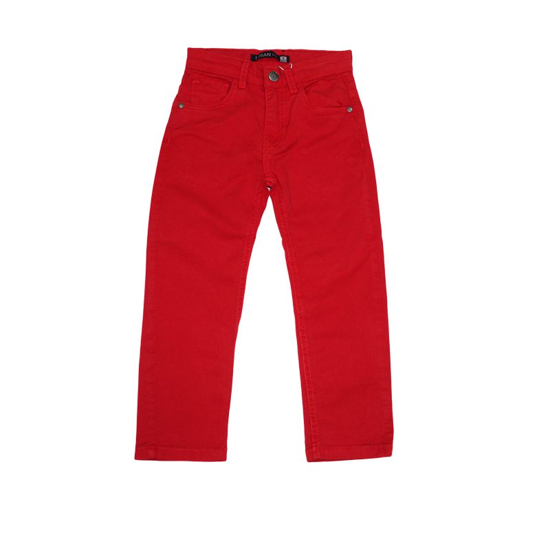 Pantaloni copii Losan rosu, marimi 2-7 ani