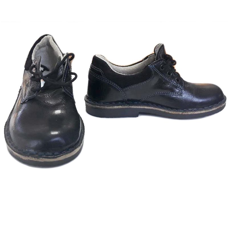 Pantofi negri Tino din piele naturala 30-35