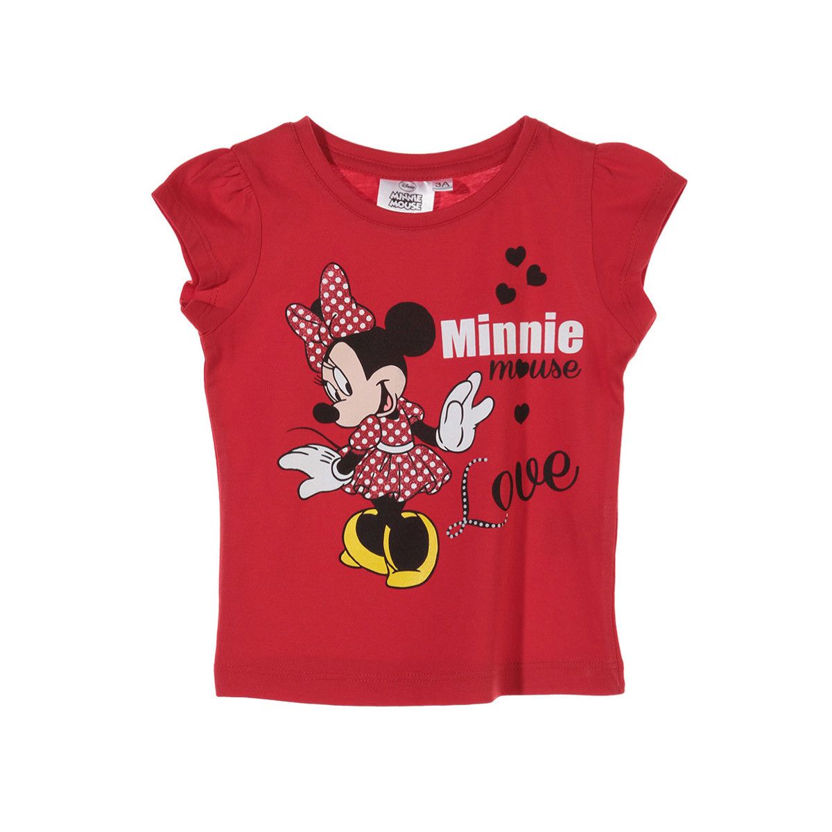 Tricou copii Minnie Mouse rosu 8 ani