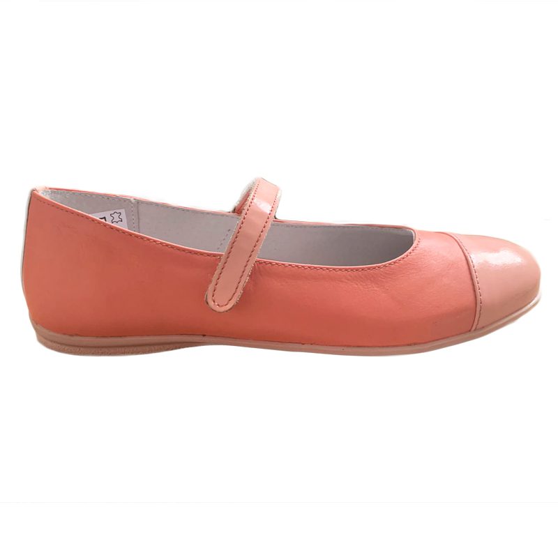 Pantofi din piele naturala Cherry PJ Shoes roz