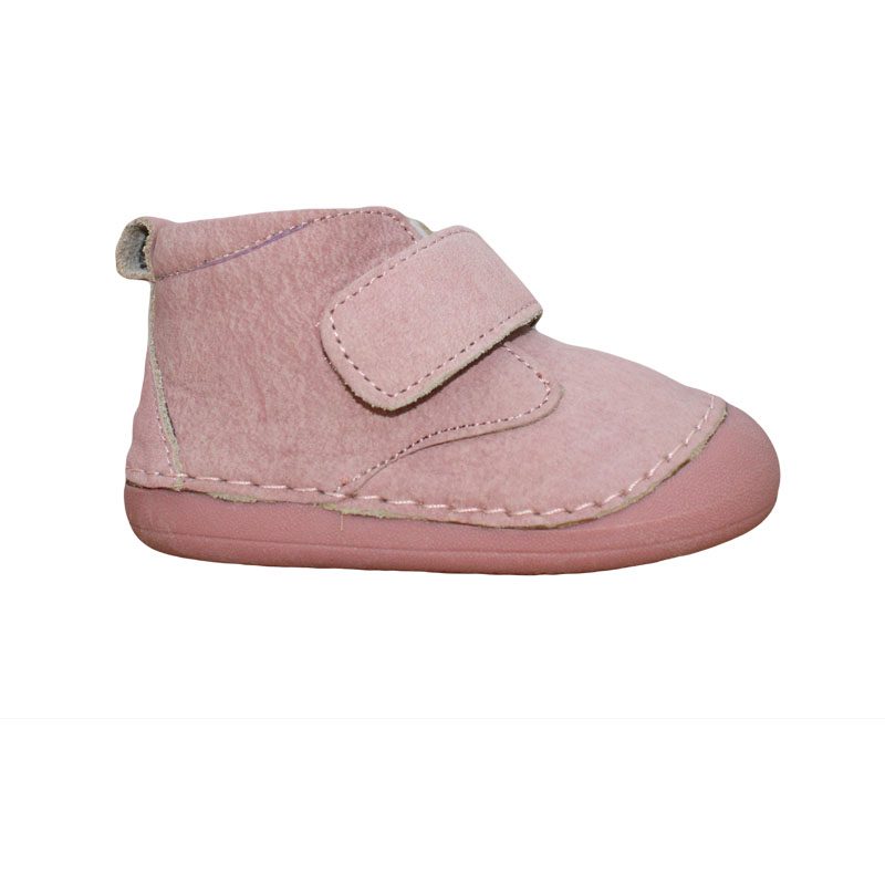 Pantofi copii din piele naturala bleumarin/gri/roz