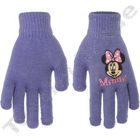 Manusi pentru fetite gri/bleumarin/bleo/alb/roz – Minnie Mouse