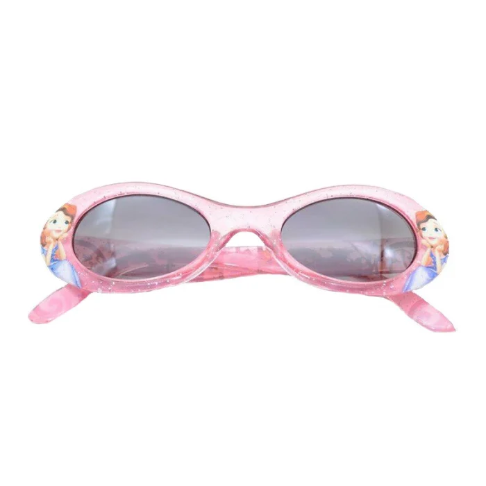 Ochelari de soare copii, Printesa Sofia roz cu sclipici